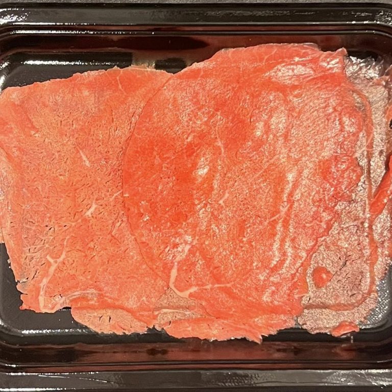 CARPACCIO 80gr (alleen het vlees)