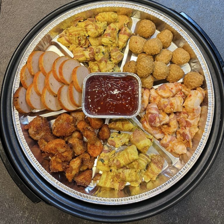 PARTYPAN KIP INLEGSCHAAL