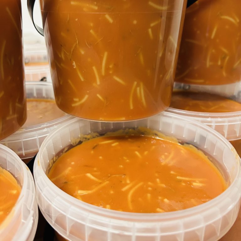 TOMATENSOEP MET GEHAKTBALLETJES