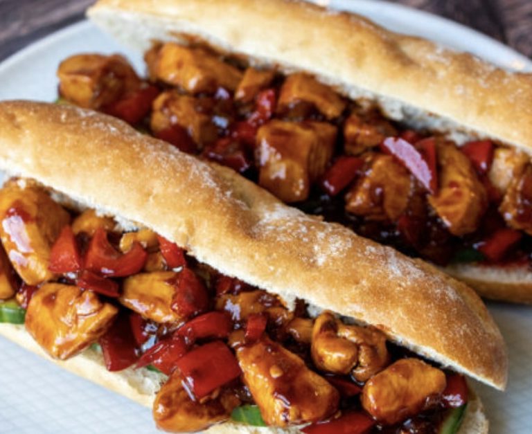 BROODJE VAN DE MAAND (broodje hete kip)