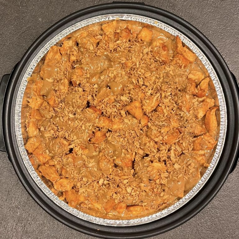 PARTYPAN KIP SATE INLEGSCHAAL