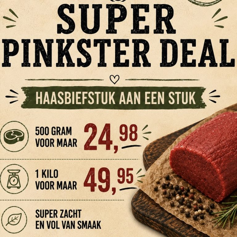 HAASBIEFSTUK PINKSTERDEAL