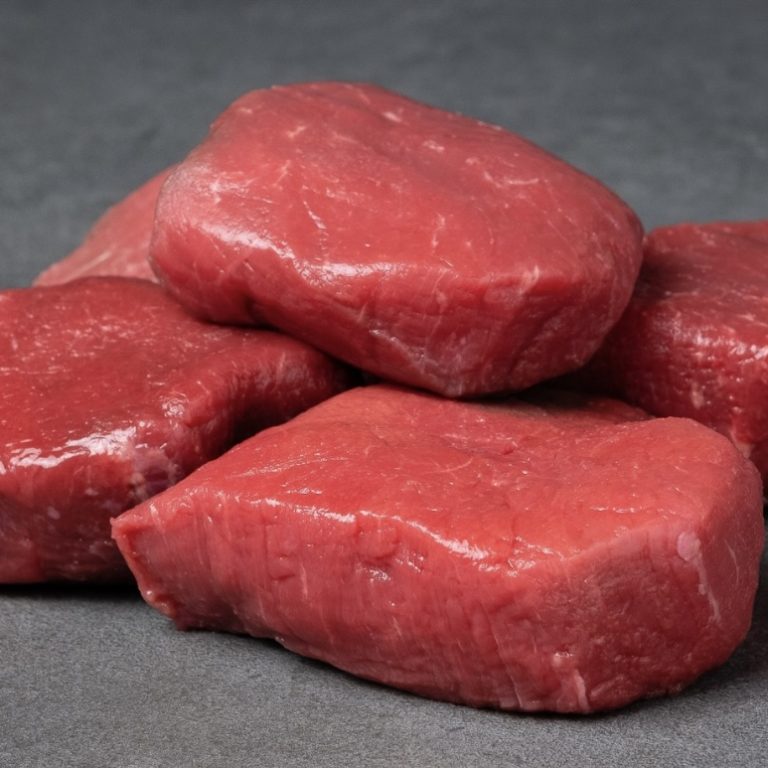 4 KOGELBIEFSTUKJES actie (4 x 125 gram)