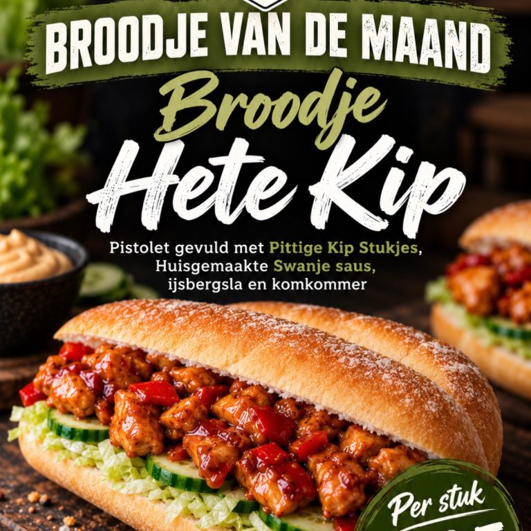 BROODJE VAN DE MAAND: BROODJE HETE KIP